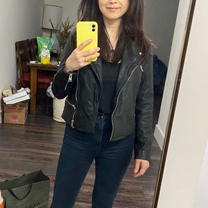 Beautiful fitted All Saint leather jacket
